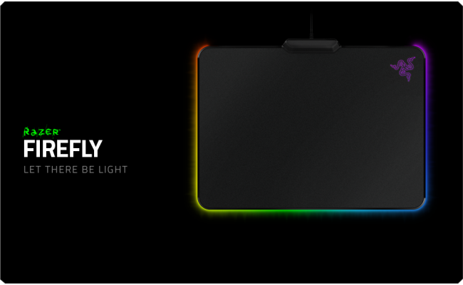 Razer Firefly Hard Gaming Mouse Mat - Chroma